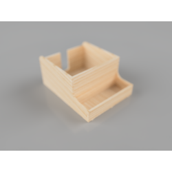 Skrzynka na serwetki, sól i pieprz, grawer